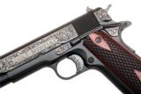 COLT M1991 .45ACP HAND ENGRAVED - 3 of 15