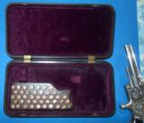 ENGRAVED S&W No. 1 REVOLVER IN EXCELLENT GUTTA PERCHA CASE - 6 of 15