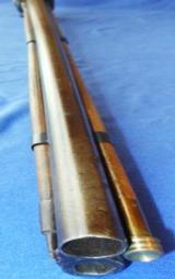 ANTIQUE 1860s PERCUSSION OVER UNDER BUCK & BALL COMBINATION SPORTING GUN - 6 of 13