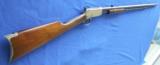 1890 WINCHESTER 2nd MODEL .22 SHORT REAL DEAL GALLERY RIFLE, SPECIAL ORDER NICKLE - 2 of 2