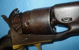 Antique ORIGINAL 1860 COLT ARMY REVOLVER INSPECTORS MARKS & CARTOUCH 1862 WAR USED - 6 of 15