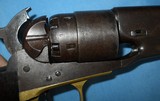 Antique ORIGINAL 1860 COLT ARMY REVOLVER INSPECTORS MARKS & CARTOUCH 1862 WAR USED - 7 of 15