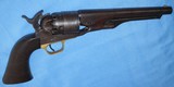 Antique ORIGINAL 1860 COLT ARMY REVOLVER INSPECTORS MARKS & CARTOUCH 1862 WAR USED - 5 of 15
