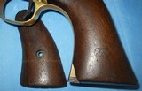 Antique ORIGINAL 1860 COLT ARMY REVOLVER INSPECTORS MARKS & CARTOUCH 1862 WAR USED - 15 of 15