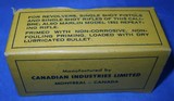 * Vintage AMMO CANUCK 25 RIMFIRE RF STEVENS LONG FULL BOX NOS - 4 of 4