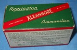 * Vintage AMMO REMINGTON 25 STEVENS RIMFIRE RF LONG FULL BOX NOS - 3 of 4