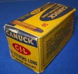 * Vintage AMMO CIL CANADIAN .25 STEVENS LONG RIMFIRE RF FULL BOX - 3 of 8