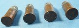 * Antique AMMO EARLY WINCHESTER 30 RIMFIRE RF SHORT 4 CARTRIDGES - 3 of 4