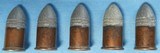 * Antique AMMO WINCHESTER 41 RIMFIRE RF SHORT 5 CARTRIDGES - 1 of 4