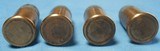 * Antique AMMO EARLY WINCHESTER 44 RIMFIRE RF SHORT 4 CARTRIDGES - 3 of 4