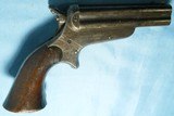 * Antiqie 1860s SHARPS 3C DERRINGER PEPPERBOX 32 RF - 6 of 10