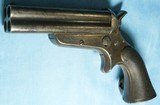 * Antiqie 1860s SHARPS 3C DERRINGER PEPPERBOX 32 RF - 1 of 10