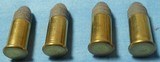 * Vintage AMMO .32 RIMFIRE SHORT FOUR 4 ROUNDS SURE FIRE V HEAD STAMP - 2 of 3