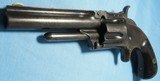 * Antique 1870 SMITH & WESSON 32 RF No. 1 1/2 SECOND ISSUE REVOLVER - 7 of 15
