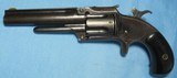 * Antique 1870 SMITH & WESSON 32 RF No. 1 1/2 SECOND ISSUE REVOLVER - 10 of 15