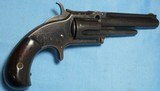 * Antique 1870 SMITH & WESSON 32 RF No. 1 1/2 SECOND ISSUE REVOLVER - 1 of 15
