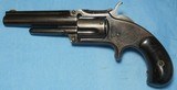 * Antique 1870 SMITH & WESSON 32 RF No. 1 1/2 SECOND ISSUE REVOLVER - 8 of 15