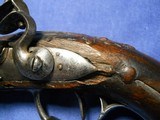 * Antique 18th CENTURYENGLISH FLINTLOCK POCKET PISTOL LEFT HAND LOCK - 10 of 18