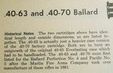 * Antique AMMO WINCHESTER 40-70 BALLARD PRIMED SHELLS - 7 of 8