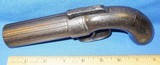 Antique 1845 ALLEN & THURBER DERRINGER BAR HAMMER PERCUSSION.36 CAL. - 2 of 10