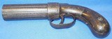 Antique 1845 ALLEN & THURBER DERRINGER BAR HAMMER PERCUSSION.36 CAL. - 4 of 10