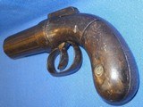 Antique 1845 ALLEN & THURBER DERRINGER BAR HAMMER PERCUSSION.36 CAL. - 5 of 10