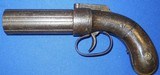Antique 1845 ALLEN & THURBER DERRINGER BAR HAMMER PERCUSSION.36 CAL. - 3 of 10