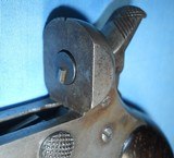 Antique SHARPS & HANKINS 3C DERRINGER PEPPERBOX 32 RF PISTOL - 5 of 14