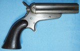 Antique SHARPS & HANKINS 3C DERRINGER PEPPERBOX 32 RF PISTOL - 7 of 14