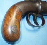 ALLEN & WHEELOCK PEPPER BOX PERCUSSION PISTOL .31 CAL 6 SHOT - 9 of 11