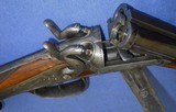 Antique DOUBLE SxS HAMMER RIFLE ANTON WALLNOFER KLAGENFURT AUSTRIA - 17 of 20