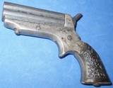 * Antique 1859 C. SHARPS 1A DERRINGER 4 SHOT .22 PEPPERBOX - 3 of 17
