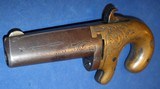 * Antique 1863 MOORES PAT. NATIONAL ARMS Co. No 1 DERRINGER .41 RF COLT PURCHASE - 7 of 15