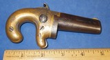 * Antique 1863 MOORES PAT. NATIONAL ARMS Co. No 1 DERRINGER .41 RF COLT PURCHASE - 1 of 15