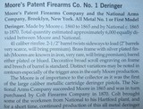 * Antique 1863 MOORES PAT. NATIONAL ARMS Co. No 1 DERRINGER .41 RF COLT PURCHASE - 15 of 15
