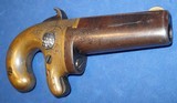 * Antique 1863 MOORES PAT. NATIONAL ARMS Co. No 1 DERRINGER .41 RF COLT PURCHASE - 3 of 15