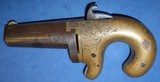 * Antique 1863 MOORES PAT. NATIONAL ARMS Co. No 1 DERRINGER .41 RF COLT PURCHASE - 6 of 15