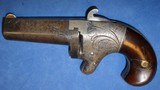 * Antique NATIONAL ARMS Co. IRON FRAME 41 RF DERRINGER
COLT PURCHASE - 7 of 15