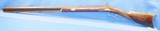 * Antique DIESINGER PA. PERCUSSION HALF STOCK SPORTING RIFLE .44 CAL - 13 of 20