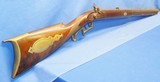 * Antique DIESINGER PA. PERCUSSION HALF STOCK SPORTING RIFLE .44 CAL - 2 of 20