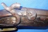 * Antique DIESINGER PA. PERCUSSION HALF STOCK SPORTING RIFLE .44 CAL - 6 of 20