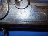 * Antique DIESINGER PA. PERCUSSION HALF STOCK SPORTING RIFLE .44 CAL - 5 of 20
