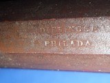* Antique DIESINGER PA. PERCUSSION HALF STOCK SPORTING RIFLE .44 CAL - 19 of 20