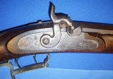* Antique DIESINGER PA. PERCUSSION HALF STOCK SPORTING RIFLE .44 CAL - 20 of 20