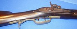 * Antique J.P. LOWER, PHILIA PERCUSSION HALF STOCK SPORTING RIFLE - 7 of 19