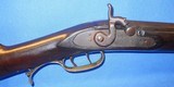 * Antique J.P. LOWER, PHILIA PERCUSSION HALF STOCK SPORTING RIFLE - 5 of 19