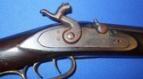 * Antique J.P. LOWER, PHILIA PERCUSSION HALF STOCK SPORTING RIFLE - 11 of 19