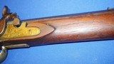 * Antique JAMES GOLCHER PA FULL STOCK PERCUSSION SPORTING RIFLE 50 CAL - 15 of 20