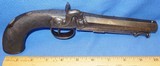 * Antique 1840 ENGLISH PERCUSSION BELT PISTOL 54 CAL HIGH QUALITY - 10 of 22