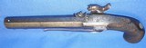 * Antique 1840 ENGLISH PERCUSSION BELT PISTOL 54 CAL HIGH QUALITY - 3 of 22